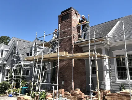 Chimney Rebuilding in Fall River, MA