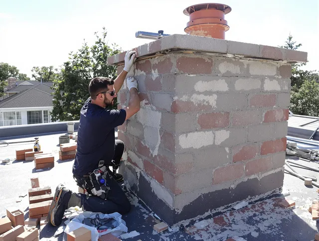 Advanced chimney repair process by Westport Chimney Sweep in Westport, MA